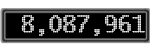 The GaugeControl contains 1 gauge with values: (8,087,843).