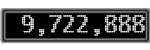 The GaugeControl contains 1 gauge with values: (9,721,995).