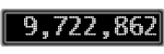 The GaugeControl contains 1 gauge with values: (9,722,020).