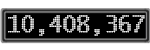 The GaugeControl contains 1 gauge with values: (10,408,288).