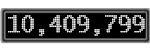 The GaugeControl contains 1 gauge with values: (10,409,490).