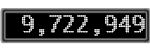 The GaugeControl contains 1 gauge with values: (9,722,920).