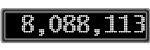 The GaugeControl contains 1 gauge with values: (8,087,834).