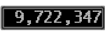 The GaugeControl contains 1 gauge with values: (9,722,272).