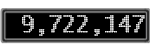 The GaugeControl contains 1 gauge with values: (9,721,990).