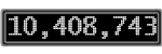 The GaugeControl contains 1 gauge with values: (10,408,483).