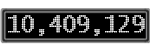The GaugeControl contains 1 gauge with values: (10,408,860).