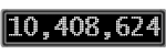 The GaugeControl contains 1 gauge with values: (10,408,468).