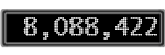 The GaugeControl contains 1 gauge with values: (8,087,833).