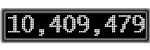 The GaugeControl contains 1 gauge with values: (10,408,965).