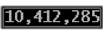 The GaugeControl contains 1 gauge with values: (10,411,938).