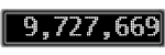 The GaugeControl contains 1 gauge with values: (9,727,127).