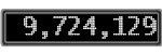 The GaugeControl contains 1 gauge with values: (9,723,900).