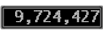 The GaugeControl contains 1 gauge with values: (9,724,262).