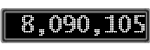 The GaugeControl contains 1 gauge with values: (8,089,939).