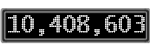 The GaugeControl contains 1 gauge with values: (10,408,260).