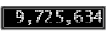 The GaugeControl contains 1 gauge with values: (9,725,171).