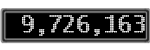 The GaugeControl contains 1 gauge with values: (9,725,170).