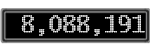 The GaugeControl contains 1 gauge with values: (8,087,684).