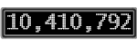 The GaugeControl contains 1 gauge with values: (10,410,477).