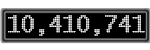 The GaugeControl contains 1 gauge with values: (10,410,527).