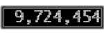 The GaugeControl contains 1 gauge with values: (9,724,200).