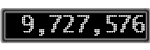The GaugeControl contains 1 gauge with values: (9,727,103).
