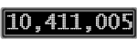The GaugeControl contains 1 gauge with values: (10,410,889).
