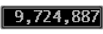 The GaugeControl contains 1 gauge with values: (9,724,575).