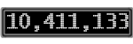 The GaugeControl contains 1 gauge with values: (10,410,530).