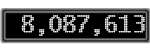 The GaugeControl contains 1 gauge with values: (8,087,586).