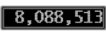 The GaugeControl contains 1 gauge with values: (8,087,833).