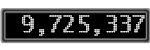The GaugeControl contains 1 gauge with values: (9,725,170).