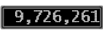 The GaugeControl contains 1 gauge with values: (9,725,917).