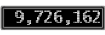 The GaugeControl contains 1 gauge with values: (9,725,518).