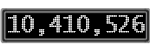 The GaugeControl contains 1 gauge with values: (10,410,302).