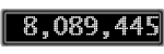 The GaugeControl contains 1 gauge with values: (8,089,167).