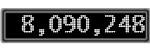 The GaugeControl contains 1 gauge with values: (8,090,166).