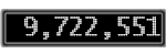The GaugeControl contains 1 gauge with values: (9,722,321).