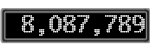 The GaugeControl contains 1 gauge with values: (8,087,589).