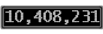 The GaugeControl contains 1 gauge with values: (10,408,294).