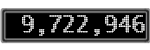 The GaugeControl contains 1 gauge with values: (9,722,920).