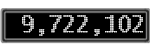 The GaugeControl contains 1 gauge with values: (9,721,990).