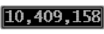 The GaugeControl contains 1 gauge with values: (10,408,846).