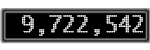 The GaugeControl contains 1 gauge with values: (9,722,012).