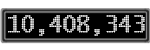 The GaugeControl contains 1 gauge with values: (10,408,199).