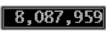 The GaugeControl contains 1 gauge with values: (8,087,845).