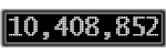 The GaugeControl contains 1 gauge with values: (10,408,703).
