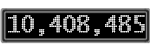 The GaugeControl contains 1 gauge with values: (10,408,504).