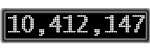 The GaugeControl contains 1 gauge with values: (10,411,963).